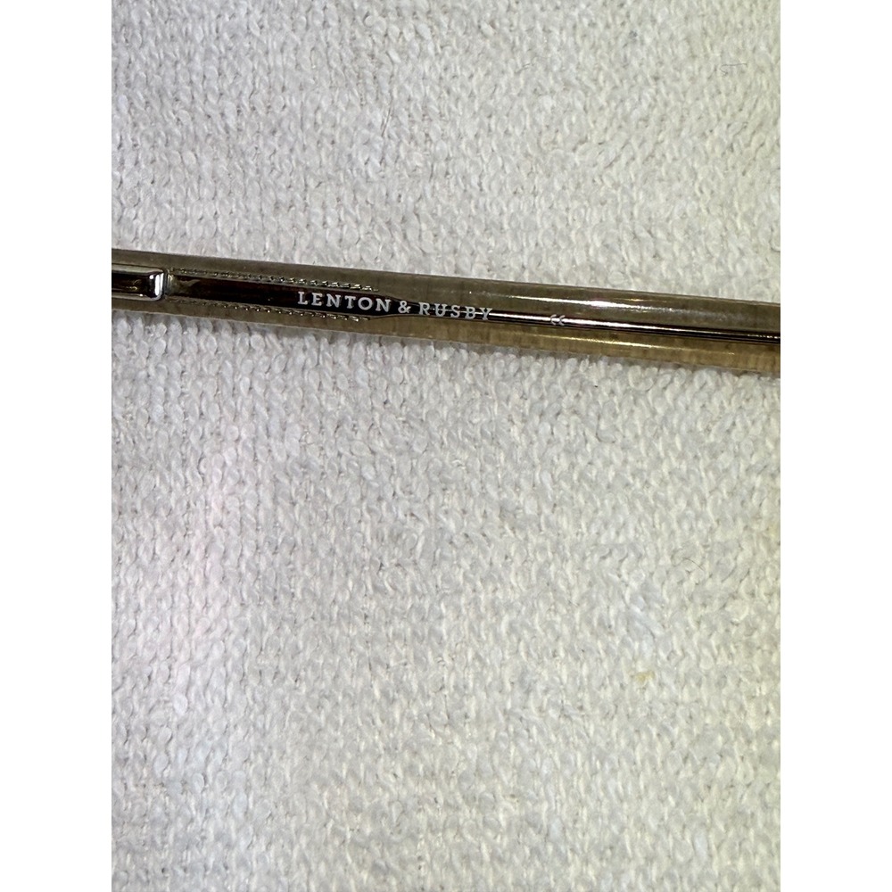 Lenton & Rusby Eyeglasses Women 52-17-140 Blush Crystal LR5005‎ Frames - Picture 4 of 6